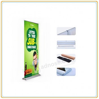 Wholesale customized high quality Roll up Flex Banner Stand for Single Graphic Display