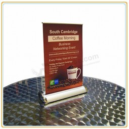 Wholesale customized high quality A3 Mini Table Roll up Banner Stand