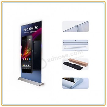 Wholesale customized high quality 85*200cm Advertising Poster Display Stand/Banner Stand