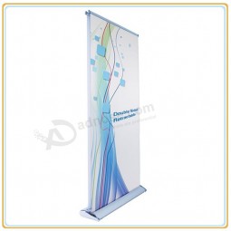 VentA Al por MetroAyor de AltA cAlidAd personAlizAdA-Sided retráctil roll up Soporte de lA SegundoAnderA pop-up displAy stAnd