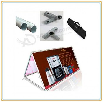 Wholesale customized high quality Aluminum Outdoor Banner Stand/ Outdoor a Frame 200*100cm