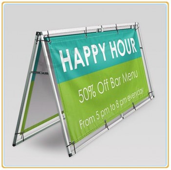 Wholesale customized high quality Outdoor a Frame Poster Holder (100*250cm)