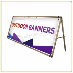 Wholesale customized high quality Free Assemble Portable Outdoor Banner Stands (125*300cm)
