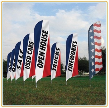 工場直接卸売は、最高品質の屋外バナーディスプレイ旗をカスタマイズします (4.5M)