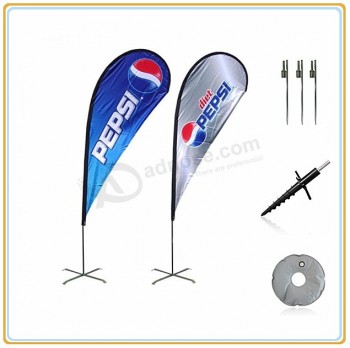 Wholesale customized high quality 4.5m Promotion Banner Flag for Indoor and Outdoor Event