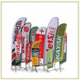 Wholesale customized high-end 3.5m Flying Feather Beach Flag/Poster Banner Display