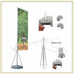 Wholesale customized high-end 5m Flag Pole Display Stand for Beach, Display Exhibition, Promotion