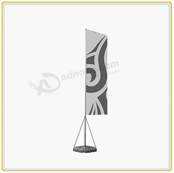 Wholesale customized high-end Adjustable Flag Pole Display/ Telescopic Flying Banner (7m)