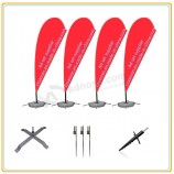 Wholesale customized high-end Durable Double Sided Beach Flag/Flying Flag/Feather Flag (5.5m)