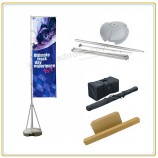 Wholesale customized high-end 4m Promotion Flag Pole Display/Telescopic Banner