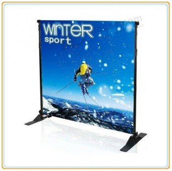 Factory direct wholesale customize top quality Easy Assembled Adjusting Banner Stand/Pop up Banner Stand with your logo