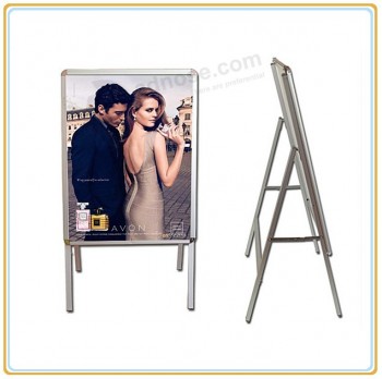 Factory direct wholesale customize top quality A1 Aluminum Outdoor Poster Stand with your logo