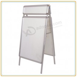 Factory direct wholesale customize top quality A1 Double Sided Pavement Poster Holder with Header/Poster Board with your logo