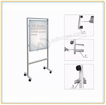 Factory direct wholesale customize top quality Movable Poster Stand with B2 Double Sided Posters with your logo