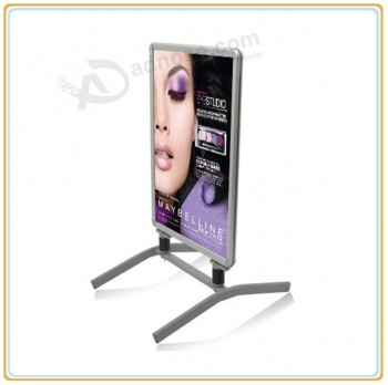 Factory direct wholesale customize top quality A1 Pavement Sign Board Sign Rack/Poster Board/Poster Stand with your logo