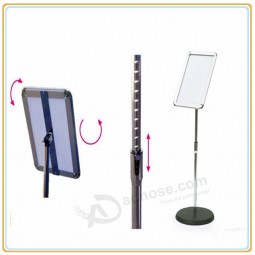 Factory direct wholesale customize top quality Height-Adjustable A3 Poster Stand/Poster Board with your logo