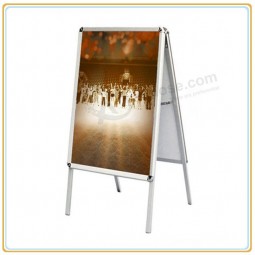 Factory direct wholesale customize top quality 32mm Aluminum Poster Display A1 a-Board Sign Poster Holder with your logo