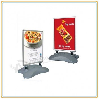 Factory direct wholesale customize top quality Outdoor Wind Resistant Water Based Stand/Wind Proof Poster Stand