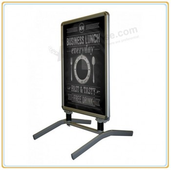 Factory direct wholesale customize top quality Fine Appearance Retail Shop Poster Stand/Poster Rack (E06P8)