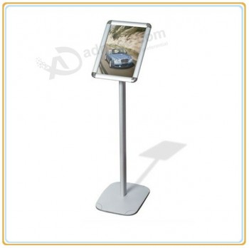 Factory direct wholesale customize top quality Aluminum Snap Frame Shopping Mall a Board Poster Stand (A3)