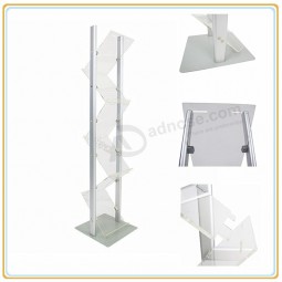 Factory direct wholesale customize top quality A4 Literature Stand/Acrylic Brochure Holder