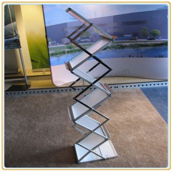 Factory direct wholesale customize top quality Exhibition Brochure Stand/Floor Display Stand
