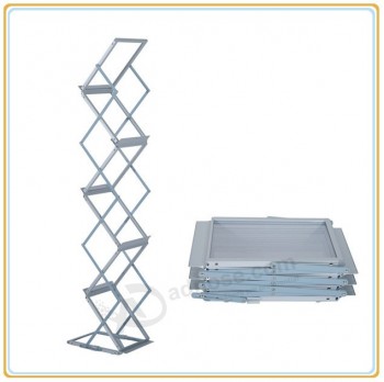 Factory direct wholesale customize top quality Design A4 Acrylic Brochure Holder, Floor Standing Brochure Holder