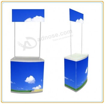 Factory direct wholesale customize top quality Trade Show Portable Hot Sale PVC Plastic Counters