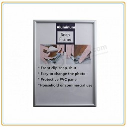 Factory direct wholesale customize top quality 25mm Aluminum Photo Snap Frame with Right Angle Corner (A3)