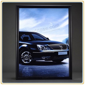 Factory direct wholesale customize top quality Black Aluminum Photo Snap Frame, Poster Frame (A2)