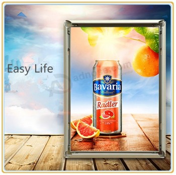 Wholesale customized high quality B2 Snap Poster Frame/Poster Display Frames