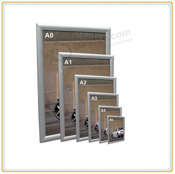 Wholesale customized high quality Poster Frame A1 A2 A3 A4 Custom Aluminum Snap Frame