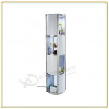 Wholesale customized high quality Foldable Twist Tower Stand for Products Display