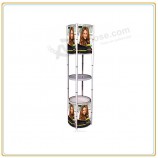 Wholesale customized high quality Promotional Display Rack with Folding Shelves