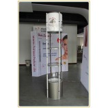 Wholesale customized high quality Trade Fair Portable Showcase with 6-Layer Acrylic Showcases