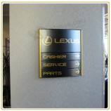 Wholesale customized high quality Aluminum Wayfinding Modular Sign/Office Sign