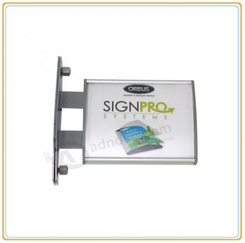 Wholesale customized high quality Aluminium Wall Bracket Sign/Wall Projected Sign