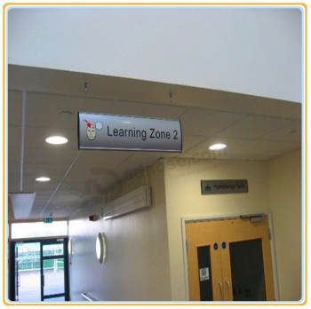Wholesale customized high quality Suspended Sign Supplier/Hanging Direction Signage