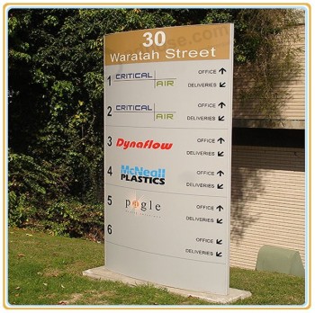 Wholesale customized high quality Road-Side Free Standing Pylon Sign