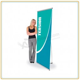 Wholesale customized high quality Aluminum L Roll up Banner Stand