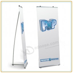 Wholesale customized top quality Aluminum Retractable L Shape Banner Stand