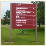 Factory direct sale top high quality Green Belt Way-Directory Board/Street Billboard