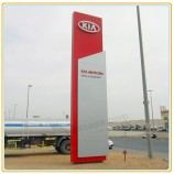 Factory direct sale top high quality Outdoor Freestanding Pylon Sign Board