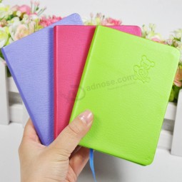Notebook a spirale a buon mercato personalizzato con copertina rigida