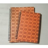 Custom Design Spiral Binding Notebook with PVC Hardcover