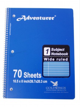 Aangepaste spiraalbinding notebook pp hardcover
