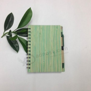 Caderno de encadernação espiral personalizado barato com capa dura