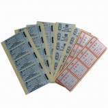 Wholesale Rotary Color Printed Custom Self Adhesive Sticker Label for Packing