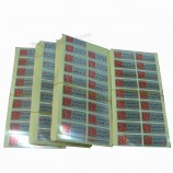 Rotary Color Printed Custom Self Adhesive Sticker Label Wholesale