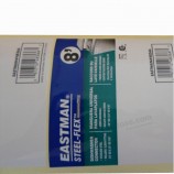 Self Adhesive Cheap Custom Art Paper Sticker Label with Bar Code